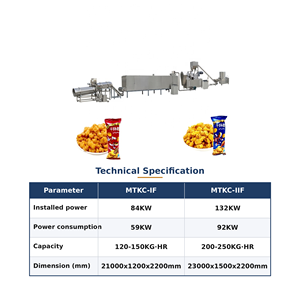 Máquina para Hacer <span class=keywords><strong>Cheetos</strong></span> de Gran Capacidad, Línea de Producción Automática de Bocadillos de Maíz Inflado con Queso para la Industria Alimentaria Comercial - Product Image 4