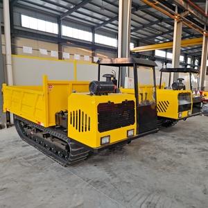 4T Load Track Transporter Diesel Hydraulic <strong>Mini</strong> Tipper Crawler <strong>Mini</strong> <strong>Dumper</strong> Truck For Sale Crawler Carrier - Product Image 1