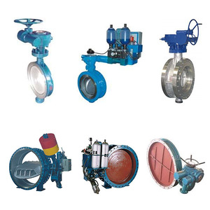 Vanne papillon électrique motorisée à commande automatique en acier inoxydable et fonte ductile, double excentrique, type wafer - Product Image 4