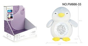 Nouvelle poupée étoile apaisante <span class=keywords><strong>pour</strong></span> bébé unisexe avec lumière musicale, projection d'étoiles, veilleuse, jouet en peluche longue en coton PP, 0-24 mois - Product Image 4