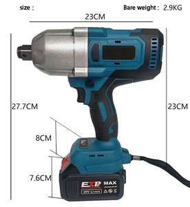 NEOBRISKEN 1300N.m Power Impact <b>Wrench</b> 1/2 Brushless N434 Impact <b>Wrench</b> Socket Set 3/8 Impact <b>Wrench</b> Cordless N434 - Product Image 6