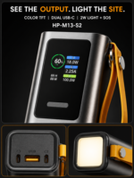 Batterie externe portable Li-Polymère haute capacité 30000mAh avec charge rapide 165W, double sortie USB-C et lampe torche LED, chargeur pour ordinateur portable