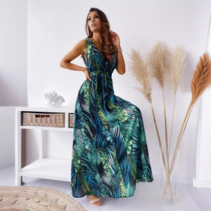 In voorraad mode kleding casual wear vrouwen jurk zomer dame jurk