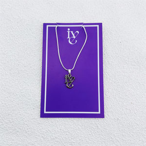 KPOP StrayKids NMIXX IVE (G)I-DLE ZB1 Babymonster قلادة شعار معدني معلقة سلسلة معدنية قابلة للتعديل اكسسوارات للجنسين هدية للمعجبين - Product Image 4