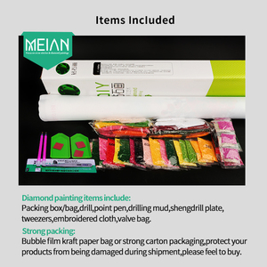 لوحة فنية على حائط الطاووس بتصميم عصري مطرز بالماس 5D من الألماس ، لوحة مرسومة بنقط أنيقة للديكور المنزلي على شكل حيوان - Product Image 6