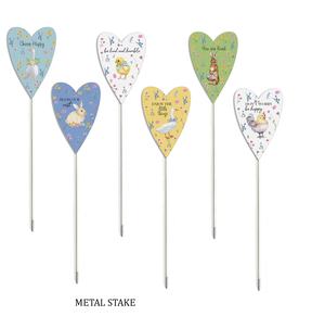 ป้ายเหล็กตกแต่งสวนธีมฤดูใบไม้ผลิแบบสั่งทำพิเศษ - ดีไซน์โบราณ/สมัยใหม่แบบดั้งเดิม เคลือบสีฝุ่น พิมพ์ลายด้วย UV - Product Image 3