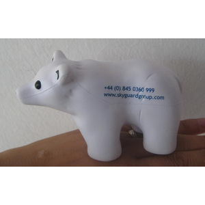 Almohada decorativa con forma de oso Sky Guard Pu para sala de estar, diseño moderno - Product Image 3