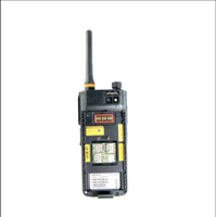 Aoro M6 baterai 2-10KM DMR VHF UHF 4W ponsel UHF 400-470MHz dua arah Radio 4 inci Atex Ip68 kasar Android 10.0 6 + 128GB