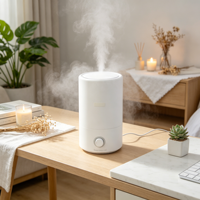 Nouvel humidificateur multifonctionnel 4L, purificateur d'air antibactérien, diffuseur de brume aromathérapeutique, pour la maison et l'hôtel