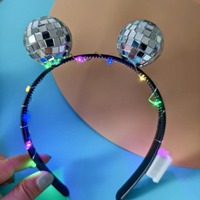 Fournitures de fête Décorations Événement Piscine Mascarade Festivals Raves Disco Ball Accessoires Ensemble LED Bandeau