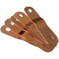 Barres omnibus flexibles en cuivre personnalisées Pièces de connexion Barre omnibus Aluminium pur Cuivre Cuivre-aluminium Barre de connexion de batterie au lithium