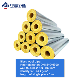 Vente en gros de plaques de laine de verre modernes de haute qualité / isolation thermique carrée avec feuille d'aluminium résistante au feu - Product Image 2