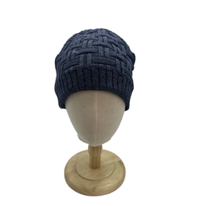 Cappello di lana invernale con protezione per le orecchie vecchio cappello da uomo in velluto di mezza età e anziani - Product Image 2