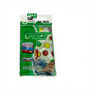 Sacchetto Sottovuoto in Plastica PE Stile Europeo Mnj 60x80cm con Design a Pois Rotondi per Organizzare e Comprimere Vestiti - Product Image 1