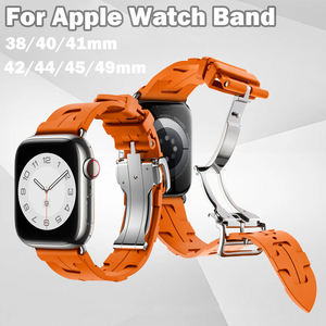 <span class=keywords><strong>Bracelet</strong></span> de Montre Logo Kilim Simple Tour pour <span class=keywords><strong>Apple</strong></span> <span class=keywords><strong>Watch</strong></span> <span class=keywords><strong>Ultra</strong></span> 3 2 49mm 46 42mm en Silicone pour <span class=keywords><strong>Bracelet</strong></span> <span class=keywords><strong>Apple</strong></span> <span class=keywords><strong>Watch</strong></span> Séries 11 10 - Product Image 4