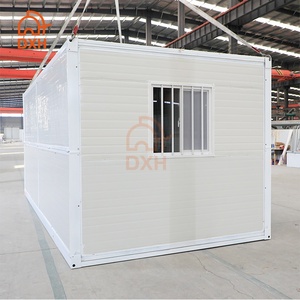 DXH Bureau de camp minier moderne Salle d'énergie Abri de ferme Maison mobile préfabriquée Maison pliante Conteneur Maison dépliante - Product Image 2