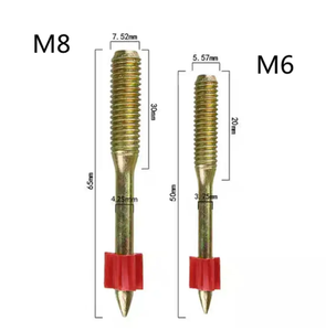 Clous à béton en acier de bonne qualité M6 M8 M10 de Chine, goujons à visser à filetage spiralé - Product Image 4