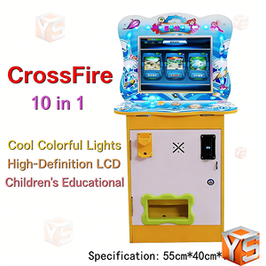 Consola de Juegos ZDYS para Niños, <span class=keywords><strong>Alquiler</strong></span> para Fiestas, Equipo de Juegos de Arcade Comercial - Product Image 6