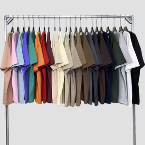 T-shirt unisexe pour homme, en coton 100 % de haute qualité, tricoté, 300 g/m², coupe classique, impression de logo personnalisée, uni, vierge, AR005 - Product Image 4