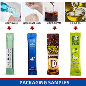 Machine d'emballage verticale multi-voies automatique pour liquides visqueux, pâte à <span class=keywords><strong>tartiner</strong></span> au chocolat, beurre de cacahuète en sachet - Product Image 2