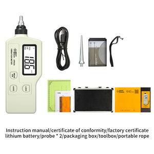 เครื่องวัดการสั่นสะเทือนแบบมือถือที่มีความแม่นยำ ±10% สำหรับการทดสอบการสั่นสะเทือนในอุตสาหกรรม การวัดความแอมพลิจูดของมอเตอร์ - Product Image 5