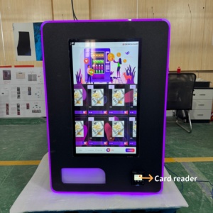 Distributeur automatique mural compact de 32 pouces avec écran tactile, vérification d'âge en option, compatible Snus SDK ADA, paiement multiple - Product Image 2