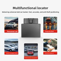 Traceur GPS 4G haute précision longue autonomie, dispositif de suivi antivol pour voiture, batterie au lithium, localisateur de véhicule/moto monté sur OBD