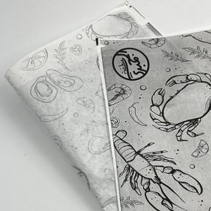 Food Grade Disposable <b>Eco</b> <b>Friendly</b> Customized Greaseproof Sandwich Hamburger <b>Wrapping</b> <b>Paper</b> - Product Image 4