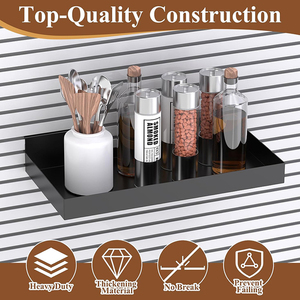 Móc và móc treo bảng điều khiển slatwall-Hệ thống hiển thị hàng hóa có thể điều chỉnh cho các cửa hàng bán lẻ, nhà để xe và phòng trưng bày - Product Image 6