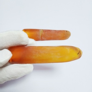 Prix d'usine, saphir corindon jaune brut non taillé pour la fabrication de pierres précieuses en vrac - Product Image 2