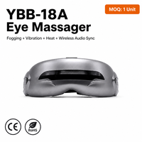 Masseur oculaire intelligent pliable à prix d'usine, compression d'air 4D, chauffage, soulagement de la fatigue, appareil de soin des yeux intelligent