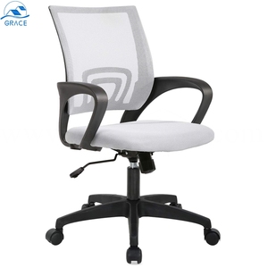 Silla de ordenador giratoria de bajo precio al por mayor, muebles ergonómicos de oficina, silla ejecutiva ajustable de malla para visitantes - Product Image 2