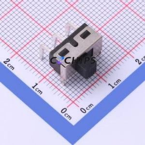 SS-12D11-G4 Slide Switch Through hole Component (THT) Switch Single Pole Double Throw Rectangle Pin Header PC Pin 13.4mm - Product Image 1