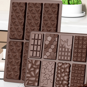 BPA Cấp Thực Phẩm Miễn Phí Tùy Chỉnh Sô Cô La Silicone Khuôn Nhà Máy Số Lượng Lớn Khuyến Mãi Tự Làm Phụ Kiện Nhà Bếp Nướng Bánh Khuôn Cho Đảng - Product Image 6