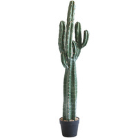 Cactus artificiel en pot pour simulation d'espace naturel, décoration paysagère, ornement végétal, Modèle Chine 11255