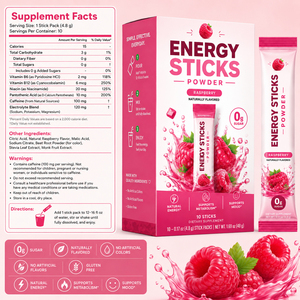 Barritas Energéticas con Sabor a Frambuesa, Sin Azúcar, en Polvo, Energía Natural, Apoyo al Metabolismo y el Estado de Ánimo, Sin <span class=keywords><strong>Gluten</strong></span> - Product Image 2