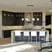 Modèle d'armoire de cuisine 	 Armoire de cuisine 	 Assemblage d'armoires de cuisine en stratifié à prix équitable