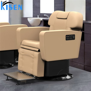 Silla de Peluquería Ajustable Kisen, Silla Giratoria para Estilista con Ruedas, Silla para Técnico de Salón - Product Image 1