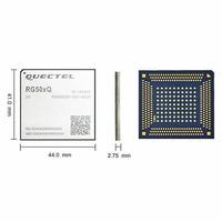 Module 5G NR Quectel RG500Q-EU LGA GNSS DFOTA pour routeurs industriels, PDA, tablettes robustes et affichage numérique