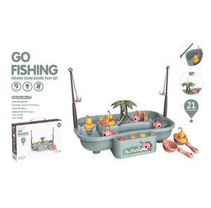 Canard et poisson électriques aquatiques en plastique pour <span class=keywords><strong>l</strong></span>'été, en gros, en un seul ensemble, jouet éducatif pour enfants, jouets de bain - Product Image 6