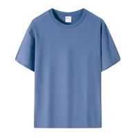 Op maat gemaakte katoenen spandex jersey korte mouwen casual gebreide loszittende O-hals effen hitte-overdracht bedrukte sportkleding unisex