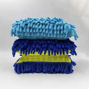 Éponge réutilisable en Microfibre, chiffon de nettoyage, éponge de lavage en Microfibre, éponge de nettoyage de voiture avec chiffon - Product Image 4