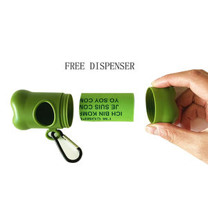 Mudah robek akses cepat dan bebas stres tas kotoran anjing dengan Dispenser untuk pembersihan luar ruangan - Product Image 4