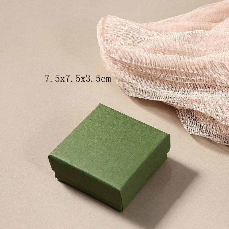 Green(Paper Box 7.5*7.5*3.5cm)