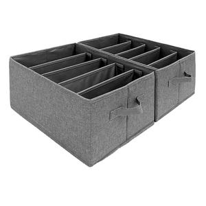 Boîtes de rangement de haute qualité avec cloison et fenêtre Prix usine pour vêtements Livres Cosmétiques Armoire Boîte de rangement - Product Image 1