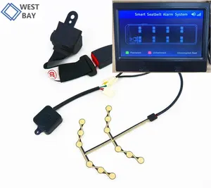 Westbay 4G Wireless Car Seat Occupancy Safety Belt Seat Sensor Easy Replacement Parts Belt For Car Seat Mattess Chair