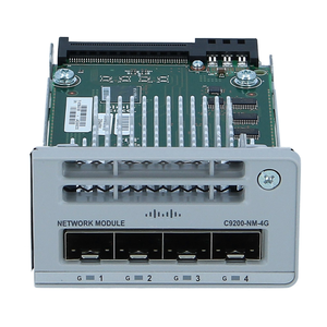 Module réseau SFP 4x 1 Go de la série 9200 Csico C9200-NM-4G, garantie d'un an, en stock - Product Image 1