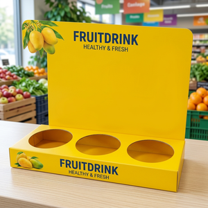 Exhibidor Publicitario de Bebidas de PVC, Personalizado, Ecológico, Resistente, para Punto de Venta, para Uso en Minoristas y Supermercados - Product Image 3