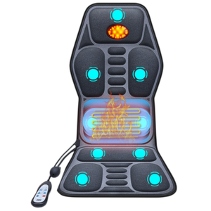 Kursi mobil Shiatsu elektrik 4d mewah 2024, rol kasur pijat nyeri punggung bawah mewah seluruh tubuh - Product Image 1