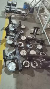 Elmas tel testere makinesi kılavuz kasnak 20 cm 50 cm elmas kesim makinesi satılık 4 tekerlekler kasnak ve kauçuk halka - Product Image 2